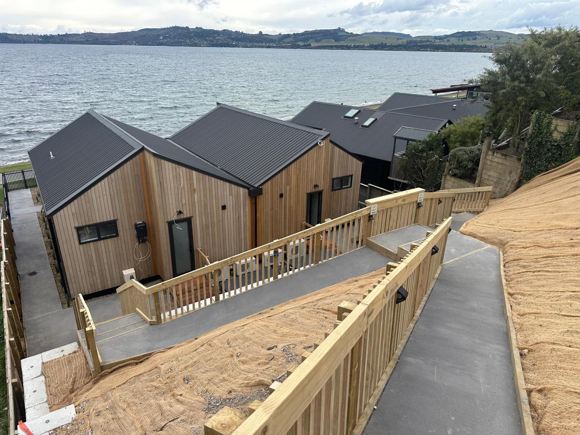 Absolute Lakefront House Taupo Exterior foto